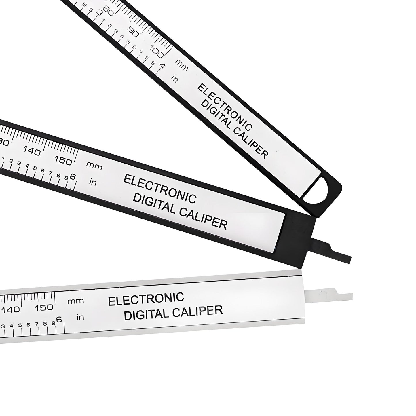 Smart 150mm 100mm Electronic Digital Caliper Carbon Fiber Dial Vernier Caliper Gauge Measuring Tool Digital Ruler